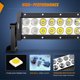 thumbnail image 3 of Barra de luces LED Nilight, 13,5 pulgadas, 72 W, diseño curvo, tipo «Flood», 3 of 9