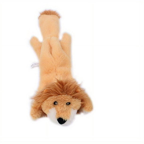Durable Dog Toy for Small to Medium Dogs: Squeaky Plush Chew Toy with No Stuffing!