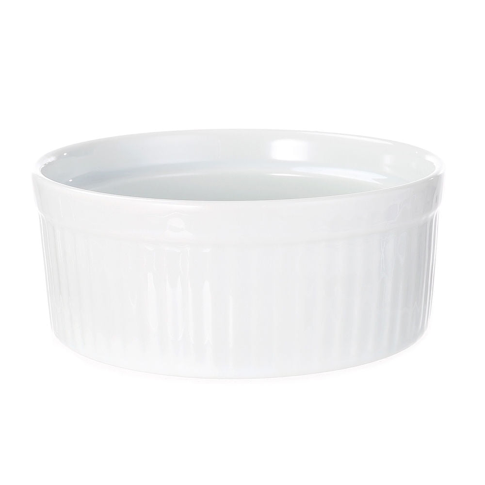 Flanera Individual 1 Pieza Porcelana Blanco 1 Un Mainstays