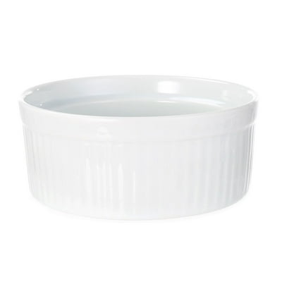 Flanera Individual 1 Pieza Porcelana Blanco 1 Un Mainstays