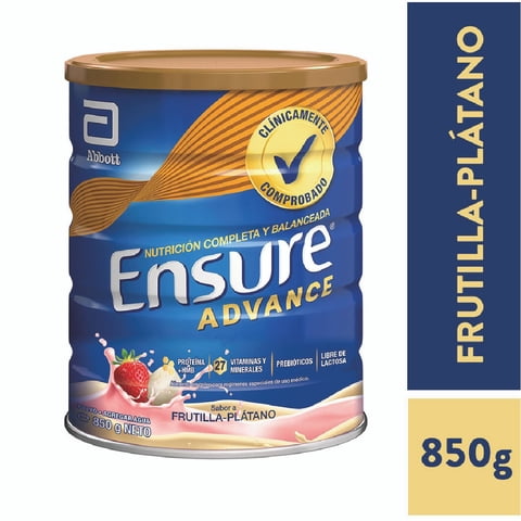 Ensure Advance Frutilla Plátano