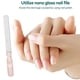 thumbnail image 3 of Lima de uñas de metal de doble cara con mango antideslizante y estuche de cuero, ideal para mujeres y hombres., 3 of 5