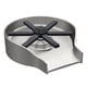 thumbnail image 1 of Enjuagadora de vidrio Kraus CleanMate KGR-500SFS Acero sin manchas, 1 of 9