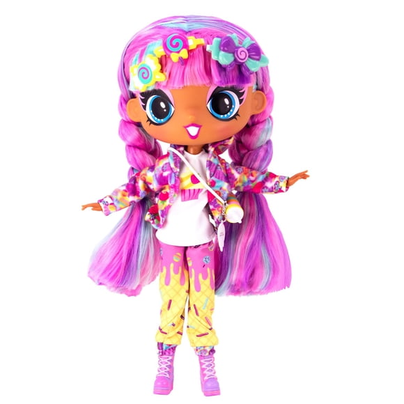 Doll Sweetie Decora Fashion Girlz 11 con pegatinas y pelo