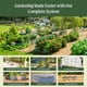 thumbnail image 2 of Cama de cultivo elevada Vego Garden 9 en 1 244 x 61 x 43 cm, 2 of 9