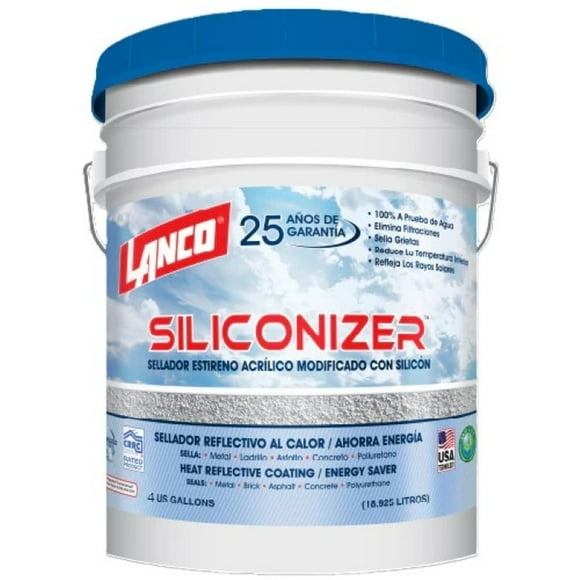 Sellador Impermeabilizante Techos Siliconizer Blanco TN Lanco