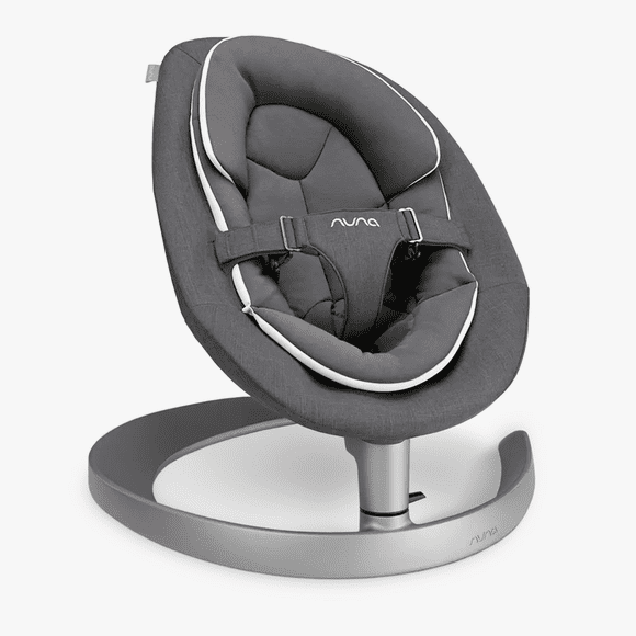 Silla Nido Baby Bouncer Leaf Grow Granite Nuna