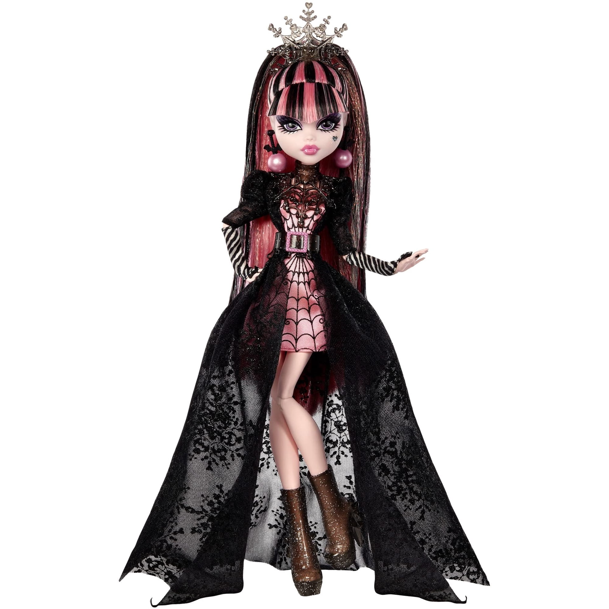 Doll Monster High Draculaura Howliday Edition Con Vestido Rosa