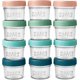 thumbnail image 1 of Tarros Mason Bottle de vidrio 120 ml (paquete de 12) herméticos, 1 of 9