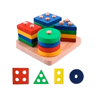 Tolipa - Figuras Geométricas Encaje Básico 4 Figuras Pb-B2