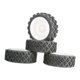 thumbnail image 3 of Juego De 4 Llantas Y Neumáticos De Goma Para Wltoys 144001 124018 124019 Blanco, 3 of 5