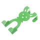 thumbnail image 1 of Gancho Sobre La Puerta Ganchos Dobles Hierro Decorativo Para Colgar Las Llaves Del Bolso Verde, 1 of 5