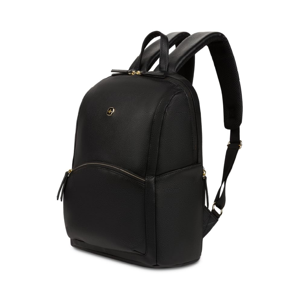 Mochila Para Portátil Swissgear Serenity Luxe Negra De 16 Pulgadas Para Mujer