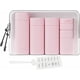 thumbnail image 1 of Set Botellas Viaje FANPOI 5 Piezas TSA Antiderrame Rosa, 1 of 3