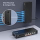 thumbnail image 5 of Conmutador Ethernet De 6 Puertos Y 10 Gb No Gestionado Con 2 Conectores Rj45 De 10 Gbe, 5 of 7
