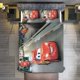 thumbnail image 4 of Cars Piston Cup Circuit Blue, Red, And Yellow, Lightning McQueen And Mater 3 Piece Toddler Bed Set - Comforter, 4 of 5