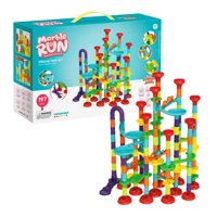 Fliperex - Pista De Bolitas 197 Piezas Bloques De Construccion Tobogan