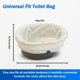thumbnail image 4 of Forro de cama HygiCare con almohadilla absorbente, 60 bolsitas+60 almohadillas, 4 of 7