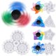 thumbnail image 1 of Kit de Moldes de Silicona para Fidget Spinner NiArt, 5 Moldes y 10 Rodamientos, 1 of 7