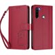thumbnail image 3 of Funda Cartera Trébol para Xiaomi Redmi Note 8 4G con Ranuras Tarjetas y Carga Inalámbrica Rojo, 3 of 6