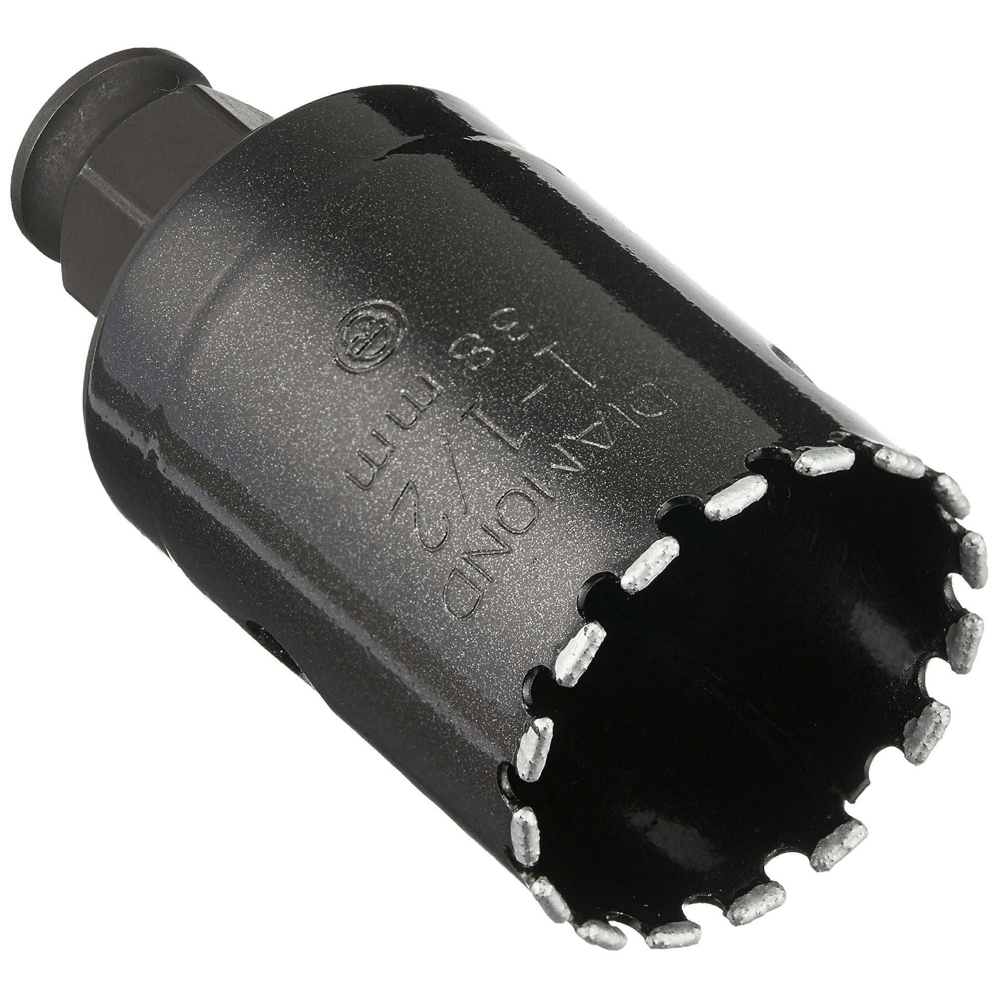 Sierra Perforadora De Diamante Bosch Hdg112 3,8 Cm Negra