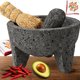 thumbnail image 1 of Set Molcajete Cuitaxi de Piedra Volcánica de 8 Pulgadas, 1 of 3
