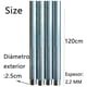 thumbnail image 2 of 4pcs Tubos Galvanizados 1,2mts De Largo C/u Para Prensa Tubo 3/4, 2 of 5