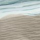 thumbnail image 4 of Funda de sofá de dos plazas Benzara BM307063 con estampado de olas oceánicas, 262 cm, 4 of 5