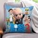 thumbnail image 1 of Bebé Jefe 3 Fundas de almohada de terciopelo con tema, regalos de funda de almohada, decoración para el hogar, cojín de lanzar, regalo de cumpleaños para fans y parejas. 40cm x 40cm., 1 of 6