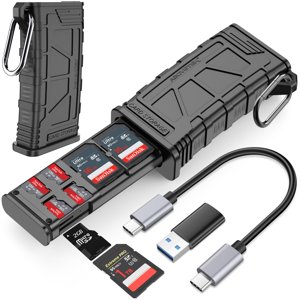 Lector De Tarjetas Sd Abovetek Usb 3.1 De Alta Velocidad Tipo C Uhs-Ii