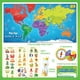 thumbnail image 2 of Juego educativo de mapa del mundo Imagimake con stickers reutilizables, 2 of 9