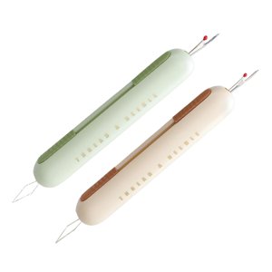 Bothyi - Enhebrador De Costura Y Descosedor De Costura Portátil, Removedor De Hilo De Costura, Verde, Amarillo