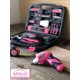 thumbnail image 3 of Juego de herramientas Apollo DT0773N1, 135 piezas con destornillador de 3,6 V, color rosa, 3 of 7