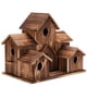 thumbnail image 3 of Casa De Pájaros De Madera, Decoración Rústica Para Jardín, Nido De Colibrí Para Jardín, 3 of 5