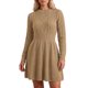 thumbnail image 2 of INSPIRE CHIC Vestido Suéter para Mujer Casual de Manga Larga Cuello Redondo Tejido de Punto Otoño Invierno Tallas Grandes XL Caqui, 2 of 6