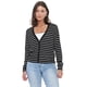 thumbnail image 1 of Sweater Mujer Cárdigan Líneas Blancas Corona, 1 of 5