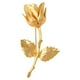 thumbnail image 3 of Elegante Broche De Rosa Chapado En Oro De 24 Quilates Para Traje De Hombre, Joyería Para El Novio De La Boda, 3 of 3