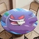 thumbnail image 5 of Gengar-theme Fitted Round Tablecloths Elastic Edged Table Covers Waterproof Table Cloth for Kitchen Holiday Party Tables Decor 150cm, 5 of 6