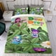 thumbnail image 4 of Diarios de la Gota de Rocío Conjunto de sábanas temático, trío de piezas, cómodo y amigable con la piel, diseño único, regalo de decoración para el hogar para familiares, amigos y fans, 90 cm * 190 cm, 4 of 6