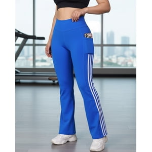 Flix Spa - Calza Flare Mujer Tiro Alto Con Bolsillos