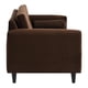 thumbnail image 3 of Sofa Retro 3C Felpa 00 Chocolate, 3 of 6