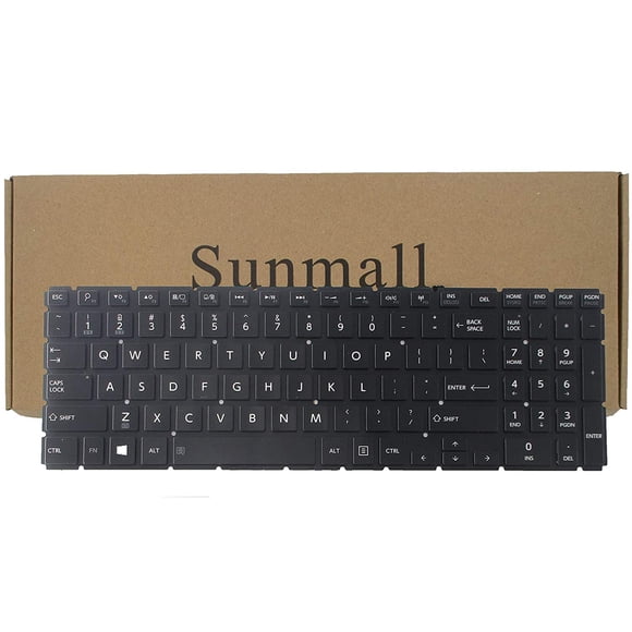 Reemplazo de teclado SUNMALL para Toshiba Satellite Radius