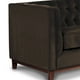 thumbnail image 3 of Sofá Roma 1C Tela Velvet Chocolate, 3 of 3