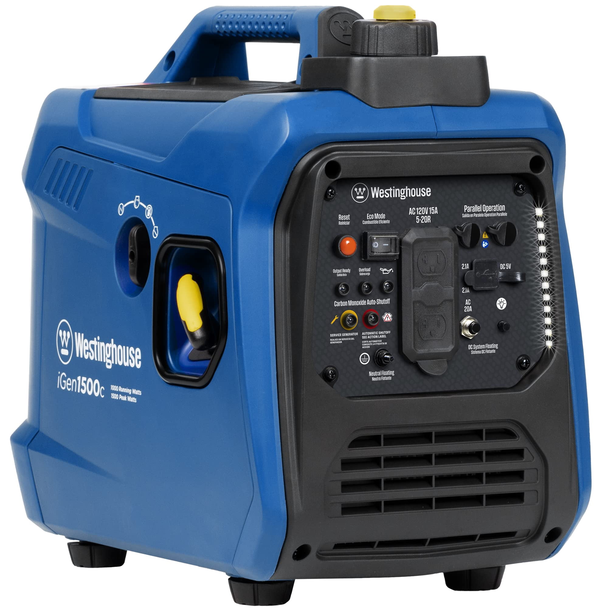 Westinghouse - Generador Inversor Portátil 1500w Gas Blue