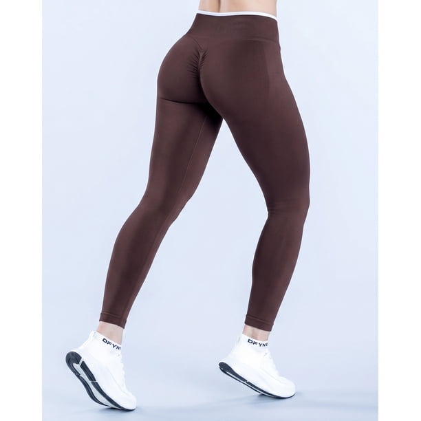 Leggins Training Mujer Bicolor Pretina Alta Estilo Moderno - YJ347