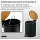 thumbnail image 4 of Cubo De Basura De Acero Inoxidable 5 Litros Basurero Pedal Baño Cocina, 4 of 8