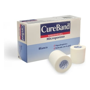 Cureband Tela Microporosa Blanca 2Cm X Caja 6Un Lbf