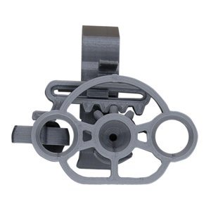 Magideal - Controlador De Repuesto Mini Volante Accesorio De Controlador Auxiliar Reemplazar Piezas Para Juego De Carreras Resistente Gris