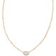 thumbnail image 1 of Collar Kendra Scott Mini Elisa Gold Pink Opalite Crystal, 1 of 2