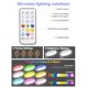 thumbnail image 5 of Luces solares para piscina APONUO - Pack de 4 RGB impermeables, 5 of 8